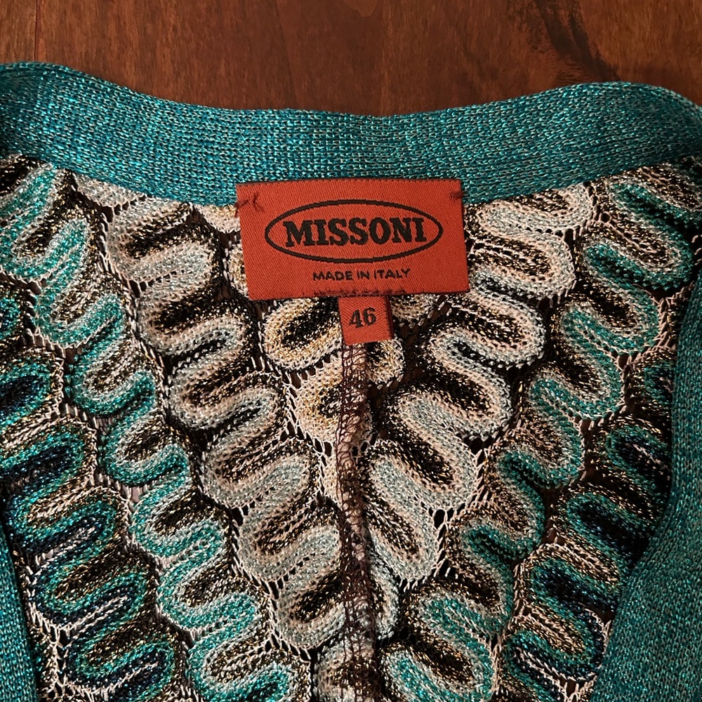 Missoni Metallic Sweater Coat - Picture 6 of 11